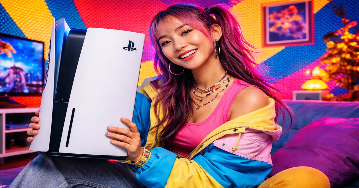 playstation 5 pro in use