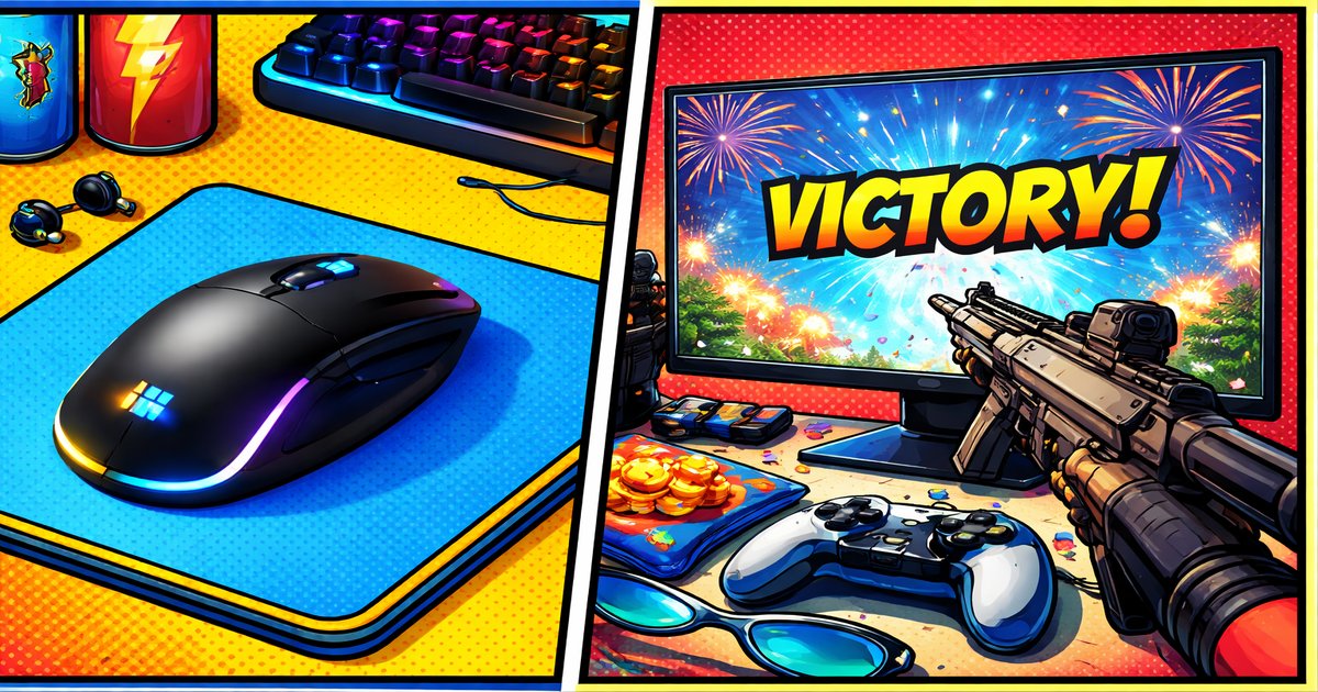 corsair gaming mouse in use