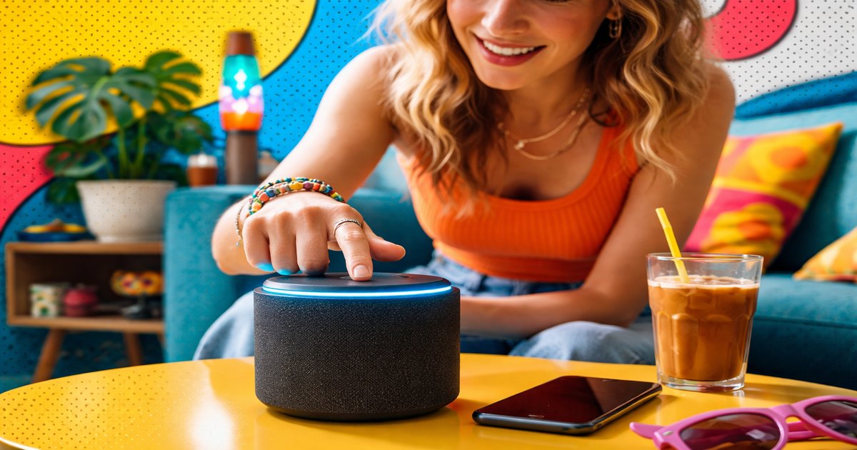 amazon echo in use