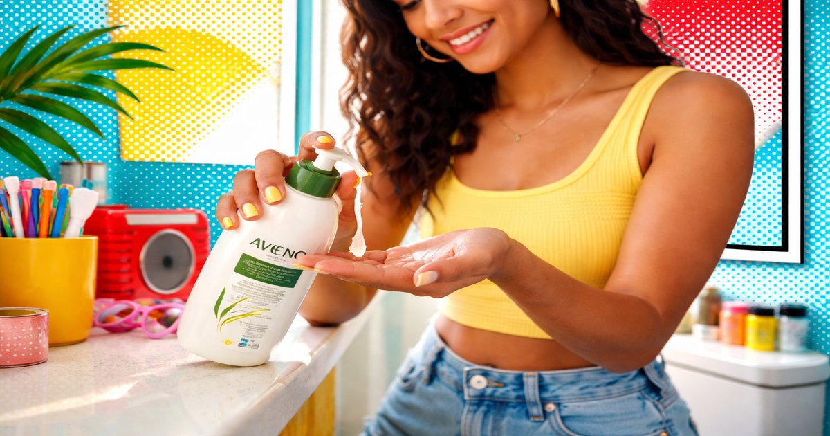 aveeno in use