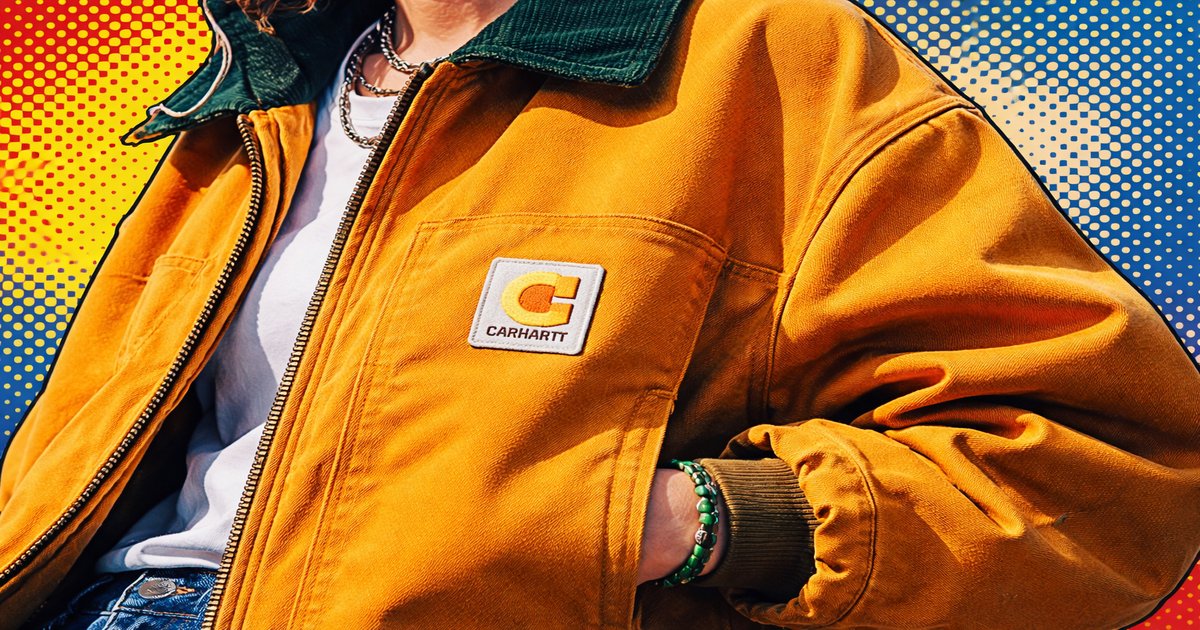carhartt wip jacket in use